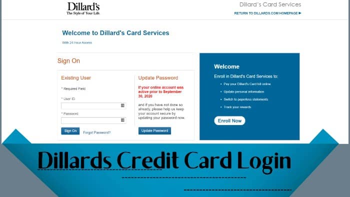 Dillards-Credit-Card-Login